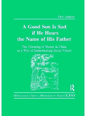 预订 Good Son is Sad If He Hears the Name of His Father: The Tabooing of Names in China as a Way of Implementing Social