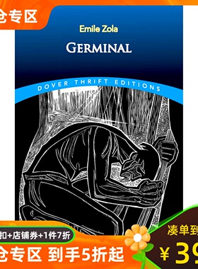 现货 萌芽 爱弥尔·左拉 英文原版 Dover小蓝书经典系列 Germinal Emile Zola
