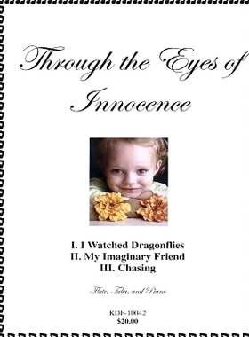 预订 Through the Eyes of Innocence: Flute, Tuba, and Piano: 9781726318990