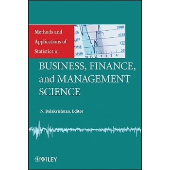 【预订】Methods and Applications of Statistics in Business, Finance, and Management Science