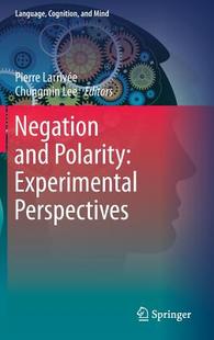 【预订】Negation and Polarity: Experimental Perspectives