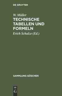 【预订】Technische Tabellen und Formeln 9783111214917