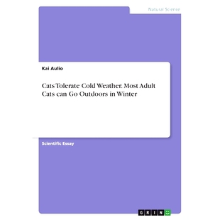 can Cats Most 预订 Winter Cold Tolerate 9783346789365 Weather. Outdoors Adult