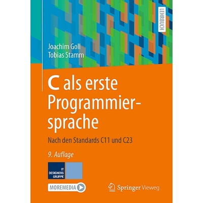 预订 C als erste Programmiersprache Nach den Standards C11 und C23 9783658452087