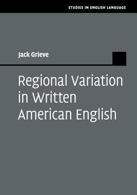 【预订】Regional Variation in Written American English