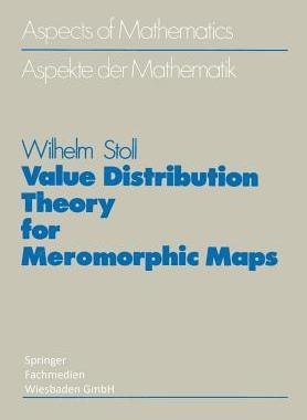 预订 Value Distribution Theory for Meromorphic Maps