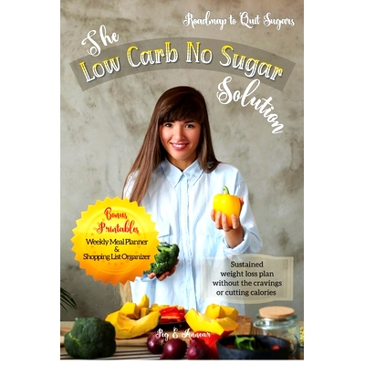 预订 The Low Carb No Sugar Solution: How to Carb Detox with 38 Keto and Paleo Diet Friendly Recipes