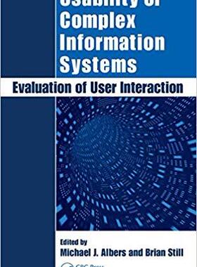 【预售】Usability of Complex Information Systems