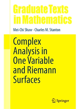 预订 Complex Analysis in One Variable and Riemann Surfaces 单复变函数论与黎曼曲面: 9783031936418