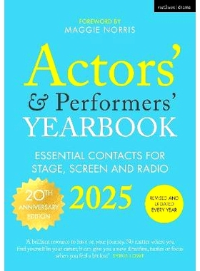 预订 Actors’ and Performers’ Yearbook 2025 2025 年演员和表演者年鉴: 9781350471139