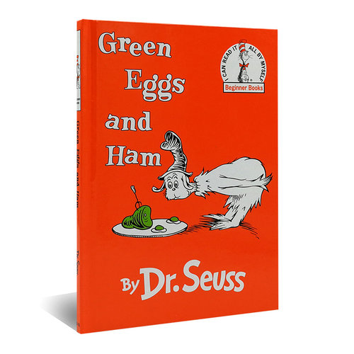 现货 英文原版 Green Eggs and Ham 绿鸡蛋和火腿 精装 廖彩杏书单 苏斯博士 Dr Seuss