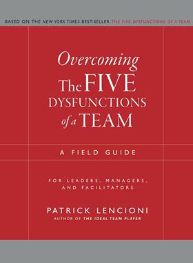 现货 英文原版 克服团队协作的五种障碍 Overcoming The Five Dysfunctions Of A Team