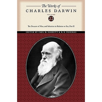 预订 Works of Charles Darwin, Volume 22: The Descent of Man, and Selection in Relation to Sex (Part Two) 查尔斯·达尔文