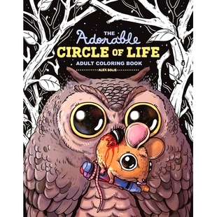 预订 The Adorable Circle of Life Adult Coloring Book: 9781510715745