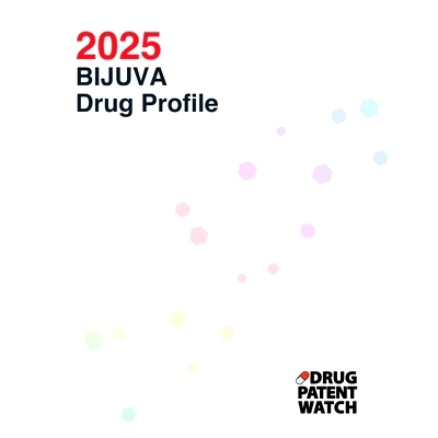 预订 BIJUVA (estradiol; progesterone) Drug Profile, 2025: BIJUVA (estradiol; progesterone) drug patents, litigation, SPC