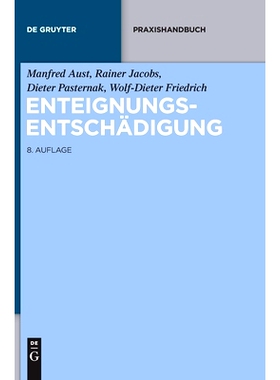 预订 Enteignungsentschädigung 征用补偿（德语）: 9783110682533