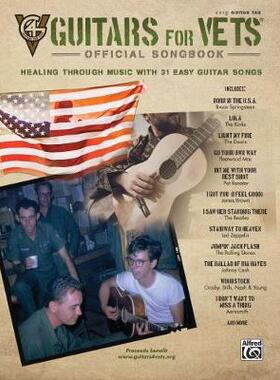 【预订】Guitars for Vets---Official Songbook: Healing Through Music with 31 Easy Guitar Songs