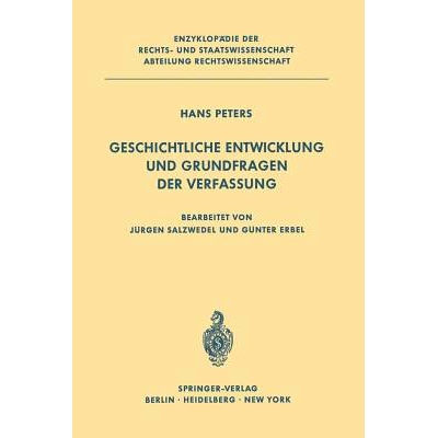 预订 Geschichtliche Entwicklung und Grundfragen der Verfassung: 9783642868511