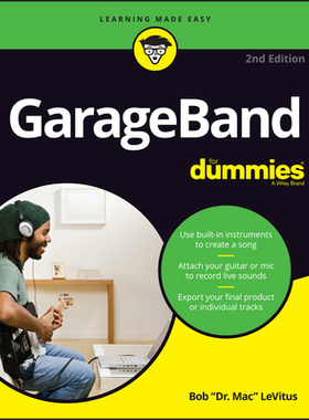 【预订】Garageband For Dummies, 2Nd Edition