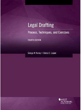 预订 Legal Drafting: Process, Techniques, and Exercises: 9781647084325