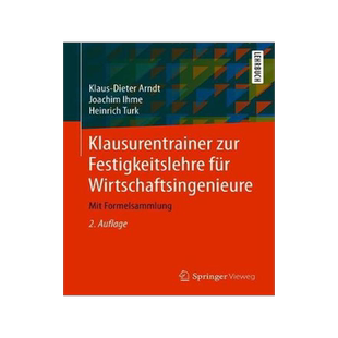预订 Klausurentrainer zur Festigkeitslehre für Wirtschaftsingenieure