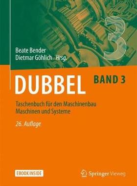 预订 Dubbel Taschenbuch für den Maschinenbau 3: Maschinen und Systeme