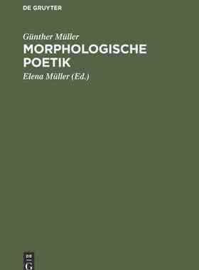 【预订】Morphologische Poetik 9783484102170