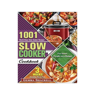 [预订]Slow Cooker Cookbook: 1001 World Class Slow Cooker Recipes with 3-Week Healthy Meal Plan for Smart P 9781649848338