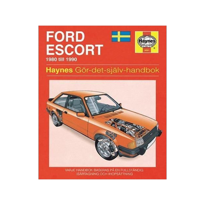 [预订]Ford Escort (1980 - 1990) Haynes Repair Manual (svenske utgava) 9781859600917