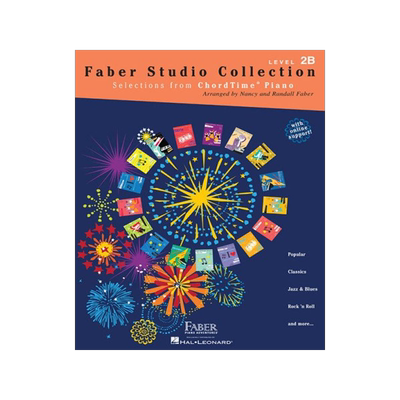 英文原版 钢琴和弦：2B级曲目精选 Faber Studio Collection, Level 2B: Selections from ChordTime Piano