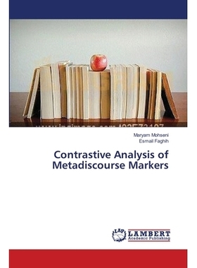 预订 Contrastive Analysis of Metadiscourse Markers: 9783659566257