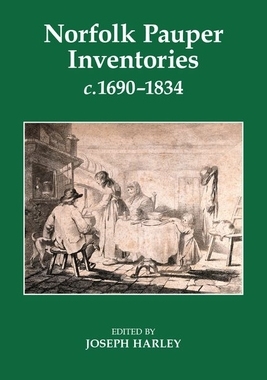 【预订】Norfolk Pauper Inventories, c.1690-1834