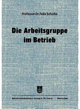 预订 Die Arbeitsgruppe im Betrieb: ihre Untersuchung, Diagnostizierung und Behandlung: 9783663002482