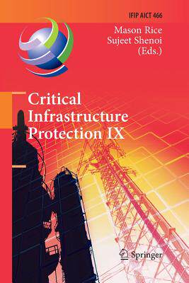 【预订】Critical Infrastructure Protection IX