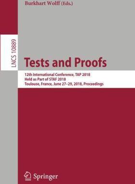 【预售】Tests and Proofs
