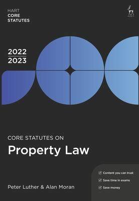 [预订]Core Statutes on Property Law 2022-23 9781509960323