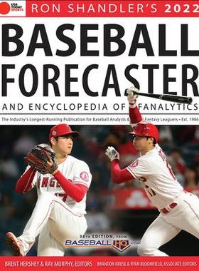 [预订]Ron Shandler’s 2022 Baseball Forecaster 9781629379739