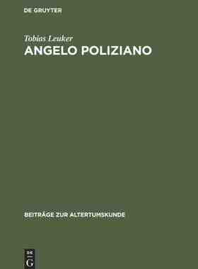 【预订】Angelo Poliziano 9783598776472