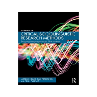 预订 Critical Sociolinguistic Research Methods