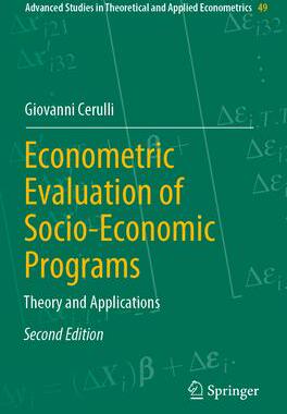 预订 Econometric Evaluation of Socio-Economic Programs: Theory and Applications 9783662659472