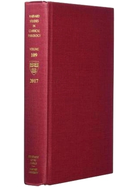 预订 Harvard Studies in Classical Philology, Volume 109: 9780674971653
