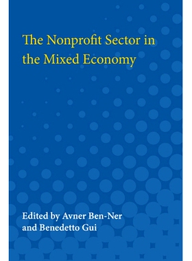 预订 Nonprofit Sector in the Mixed Economy 混合经济中的非营利部门: 9780472750245