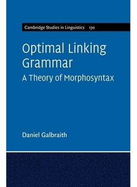 预订 Optimal Linking Grammar: A Theory of Morphosyntax *链接语法：形态句法理论: 9781009015875
