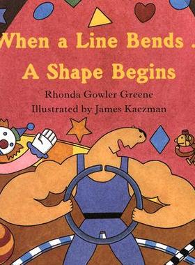 现货 When a Line Bends...: A Shape Begins
