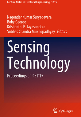 预订 Sensing Technology: Proceedings of Icst’15