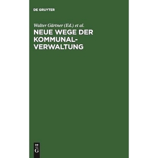 Kommunalverwaltung 预订 der Wege 9783111153261 Neue