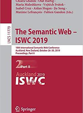 【预售】The Semantic Web – ISWC 2019