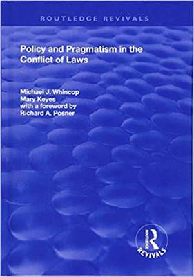 【预售】Policy and Pragmatism in the Conflict of Laws