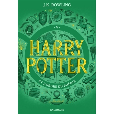 预售 哈利波特与凤凰社 大开本 2025新封面 法语原版 Harry Potter et l’ordre du Phénix