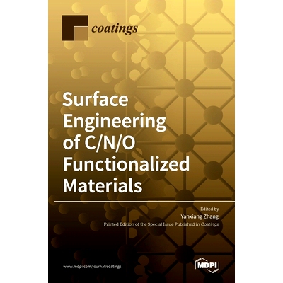 预订 Surface Engineering of C/N/O Functionalized Materials: 9783036527055